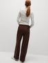 Marks & Spencer "Drawstring Wide Leg Trousers"